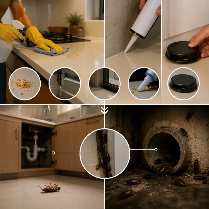 Can You Get Rid of Cockroaches Yourself?