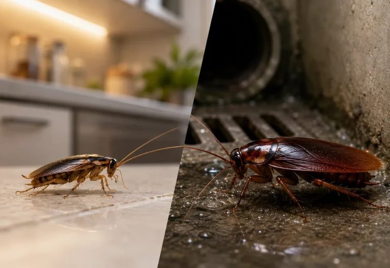 German Cockroach vs American Cockroach