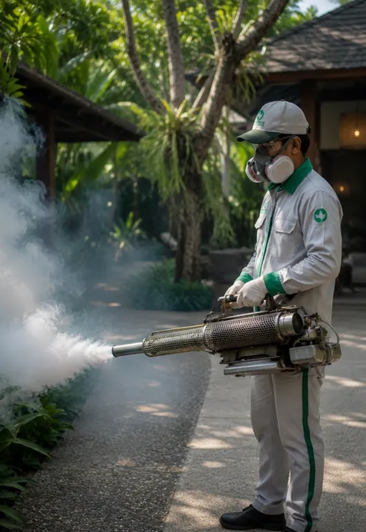 Protect Your Home, Villa, Hotel, Restaurant, or Outdoor Space from Mosquitoes with mosquito fogging in bali
