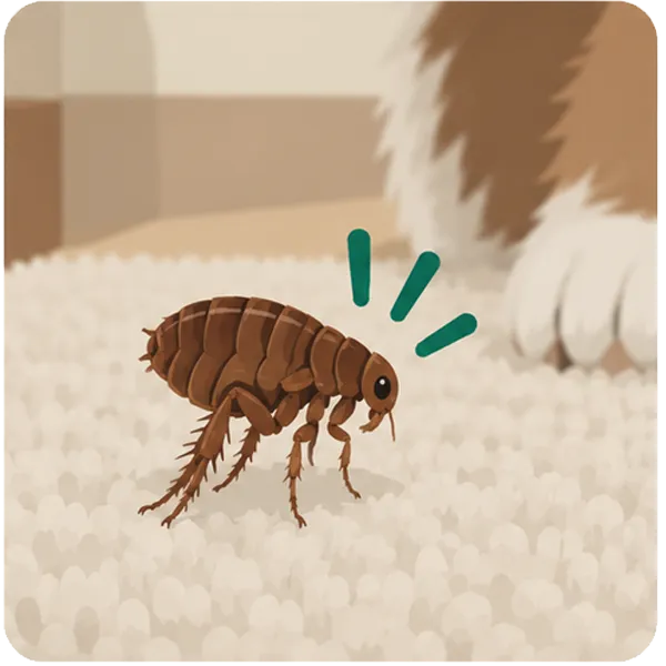 Fleas and ticks